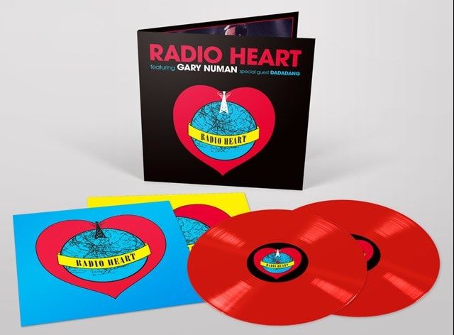 Radio Heart Featuring Gary Numan Special Guest Dadadang - Radio Heart 2x Red Vinyl Numbered LP Remastered