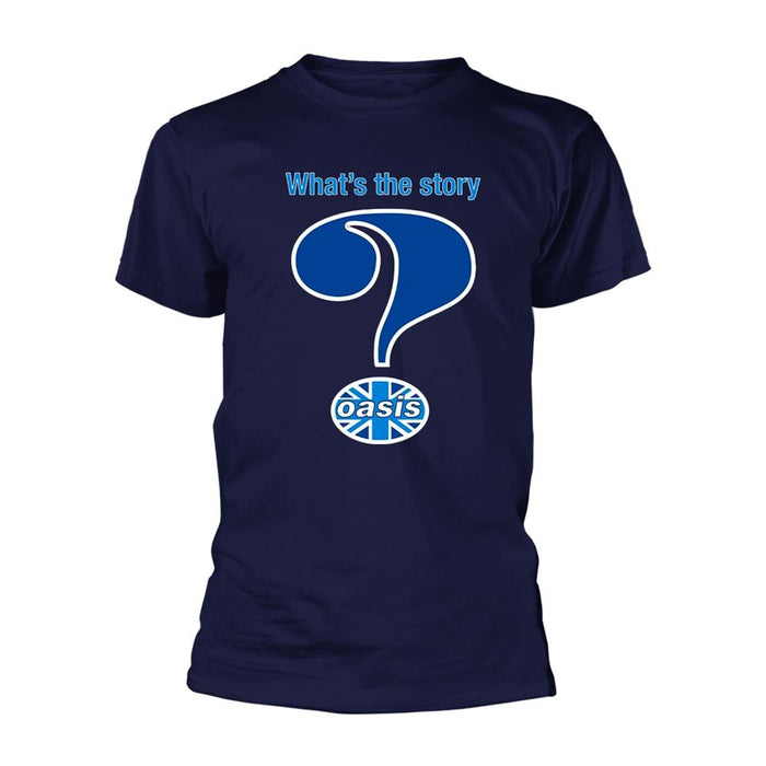 Oasis - Question Mark (Navy) T-Shirt