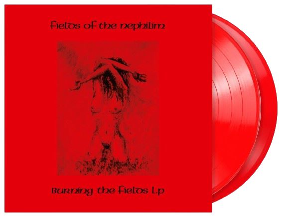 Fields of the Nephilim - Burning the Fields LP RSD 2024 2x Transparent Red Vinyl LP