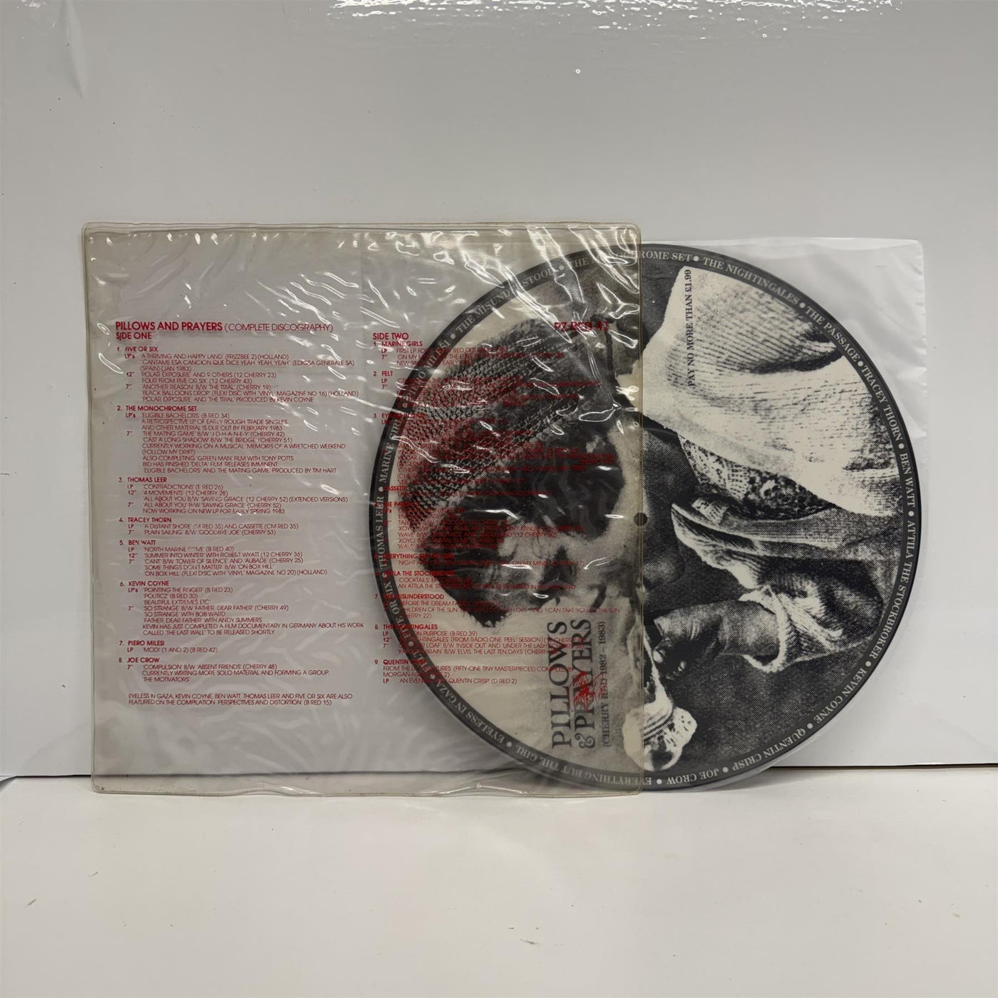 Pillows & Prayers (Cherry Red 1982 - 1983) - V/A Picture Disc Vinyl LP