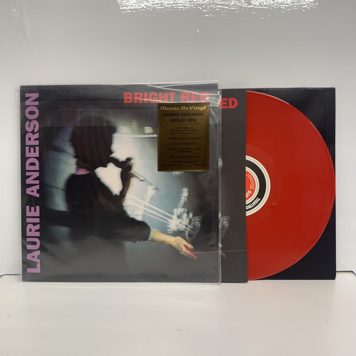 Laurie Anderson - Bright Red Limited Numbered Red Vinyl LP Reissue