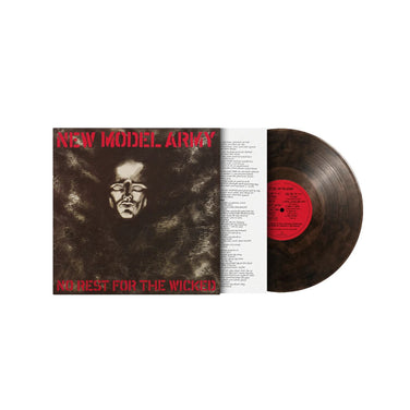 New Model Army - No Rest For The Wicked Limited Edition 180G Clear & Black Marbled Vinyl LP Reissue
