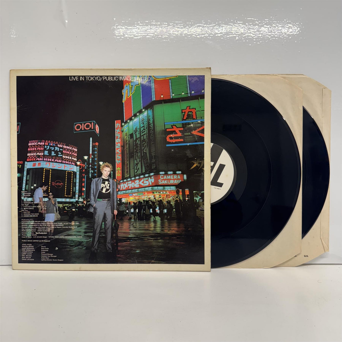 Public Image Limited - Live In Tokyo 2x Vinyl LP