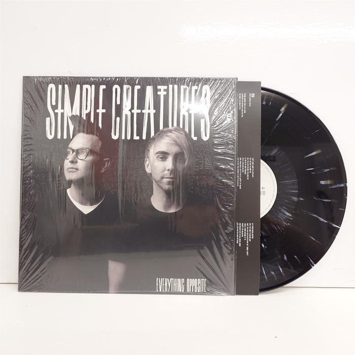 Simple Creatures - Everything Opposite 12" Black with White Splatter Vinyl EP