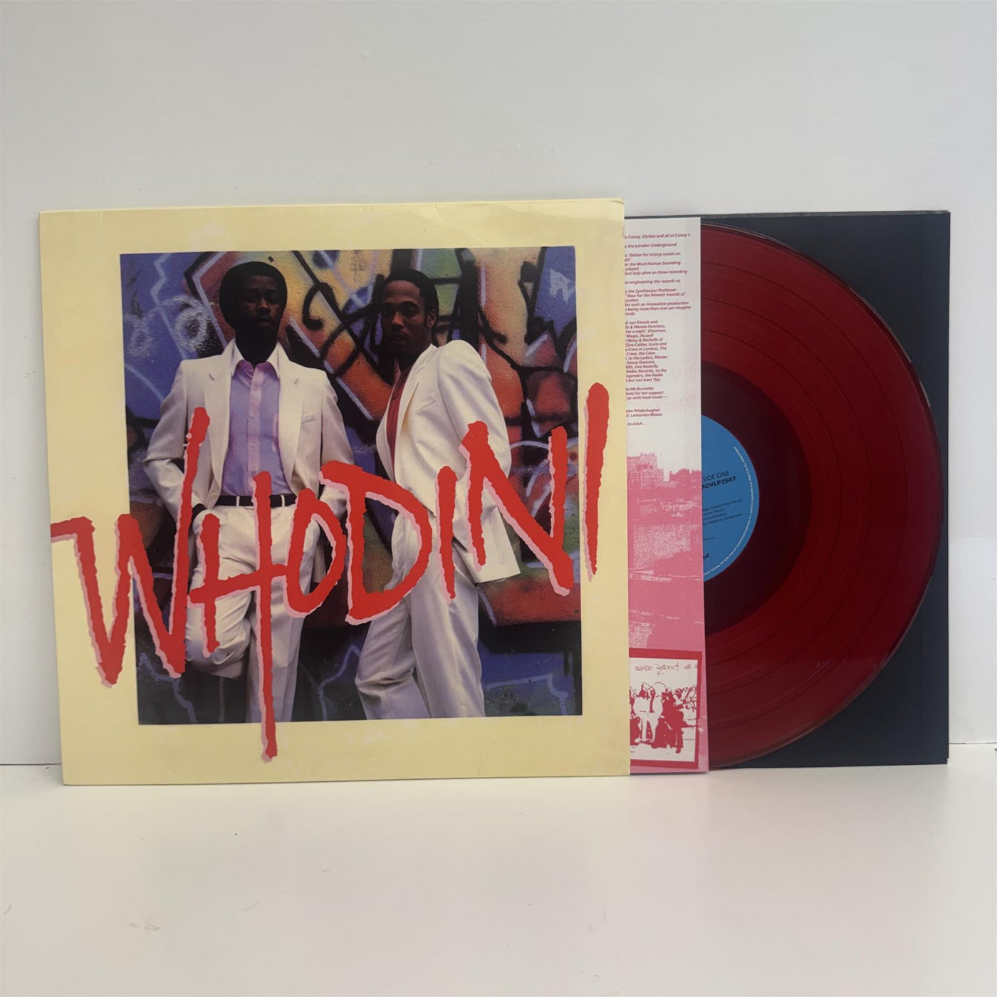Whodini - Whodini Limited Edition Red Vinyl LP
