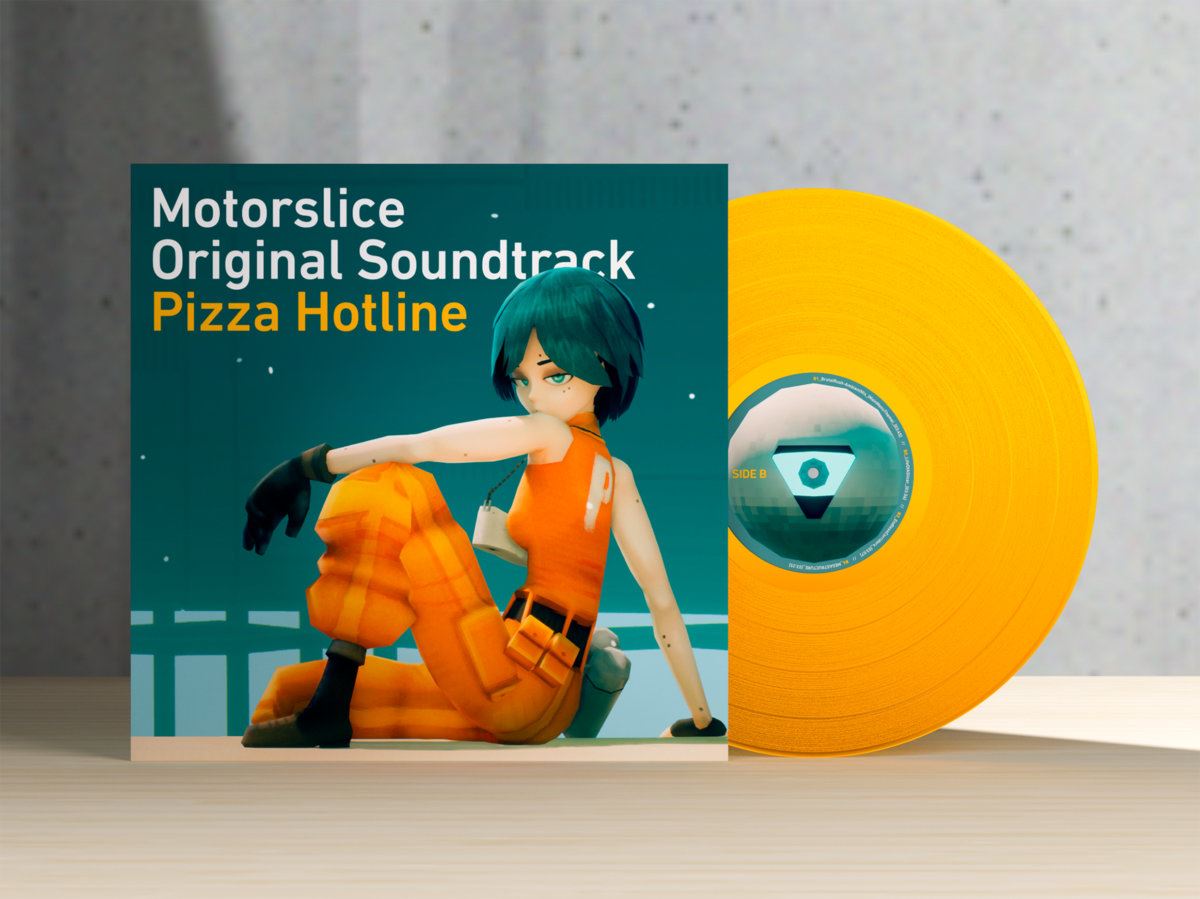 Motorslice - Pizza Hotline Orange Vinyl LP