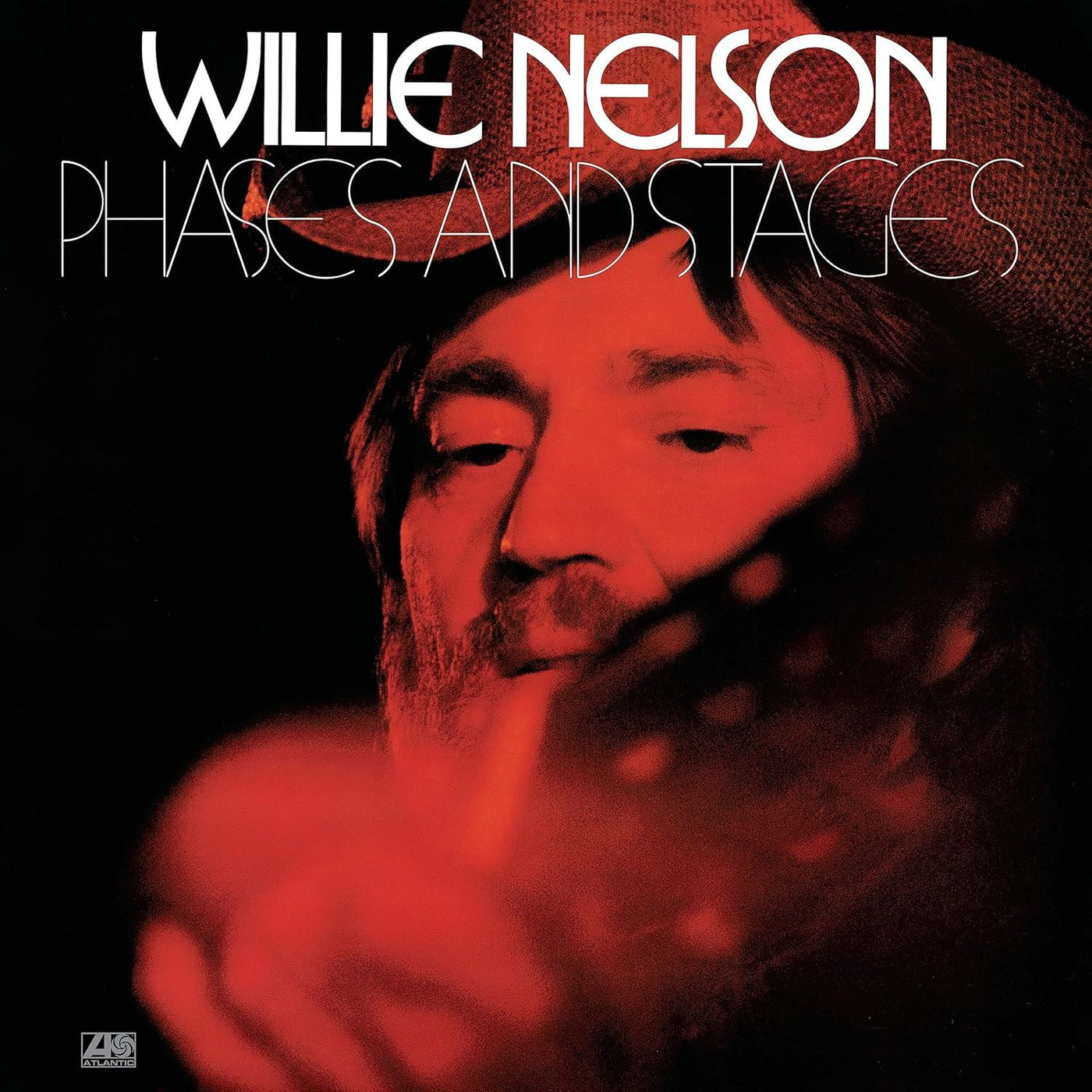 Willie Nelson - Phases And Stages Limited Edition Crystal Clear Vinyl LP Reissue