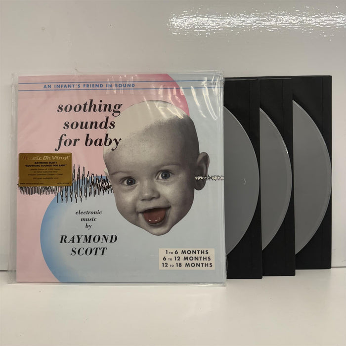 Raymond Scott - Soothing Sounds For Baby Limited Edition 3x 180G Silver Vinyl LP