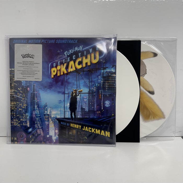 Pokémon Detective Pikachu (Original Motion Picture Soundtrack) - Henry Jackman Limited Edition 180G White Vinyl LP