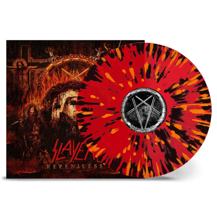 Slayer - Repentless Limited Edition Transparent Red With Orange & Black Splatter Vinyl LP
