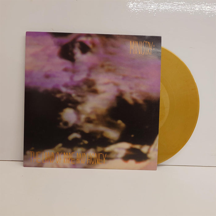 Ministry - The Land Of Rape And Honey Limited Edition 180G Orange & Gold Mixed Vinyl LP Reissue