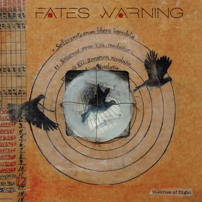 Fates Warning - Theories Of Flight 2x Red Vinyl LP Reissue