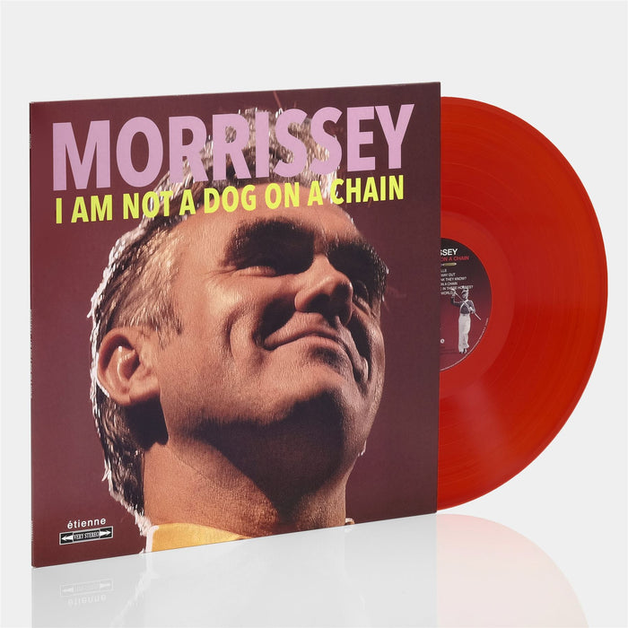 Morrissey - I Am Not A Dog On A Chain Clear Red Vinyl LP