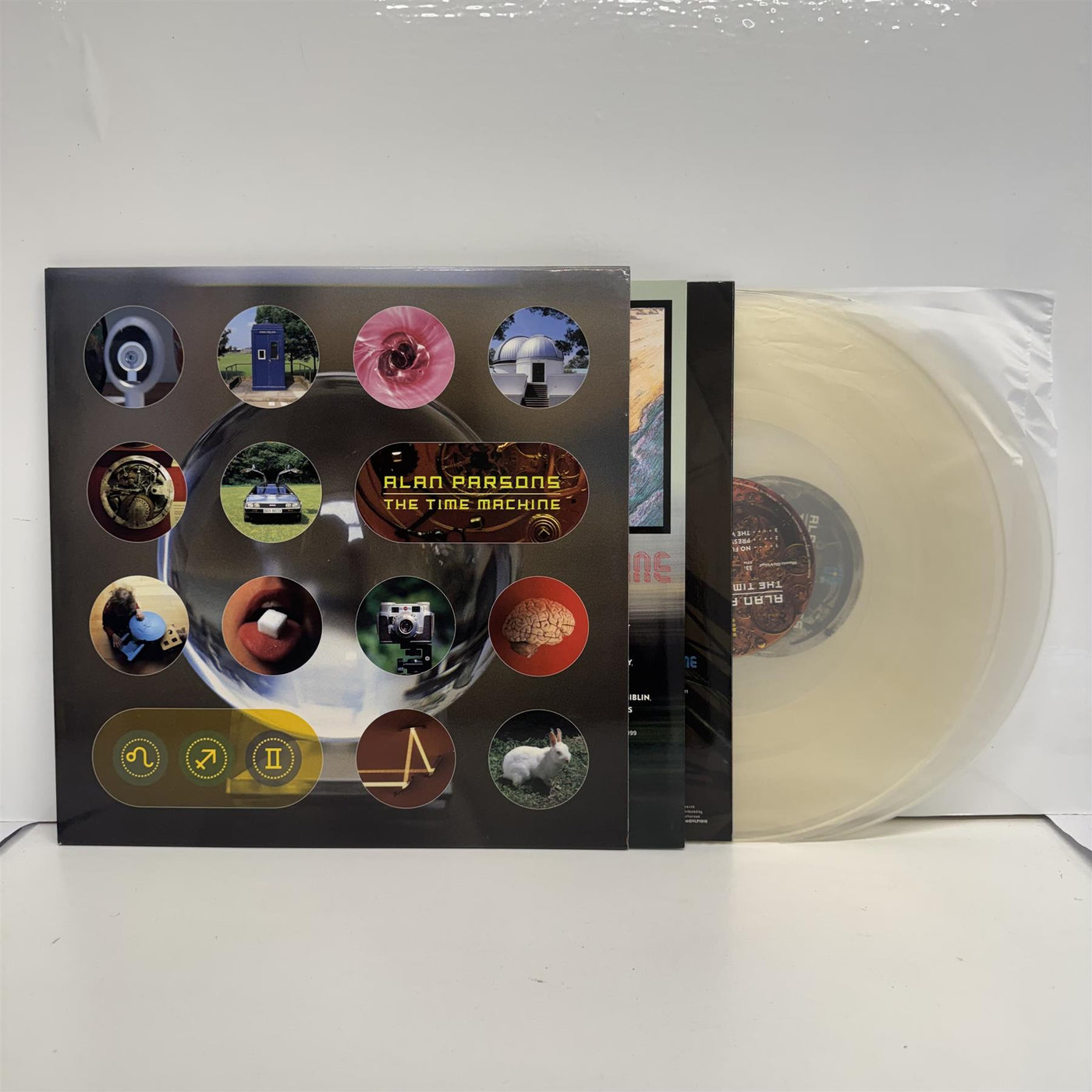 Alan Parsons - The Time Machine Limited Edition 2x Transparent Vinyl LP