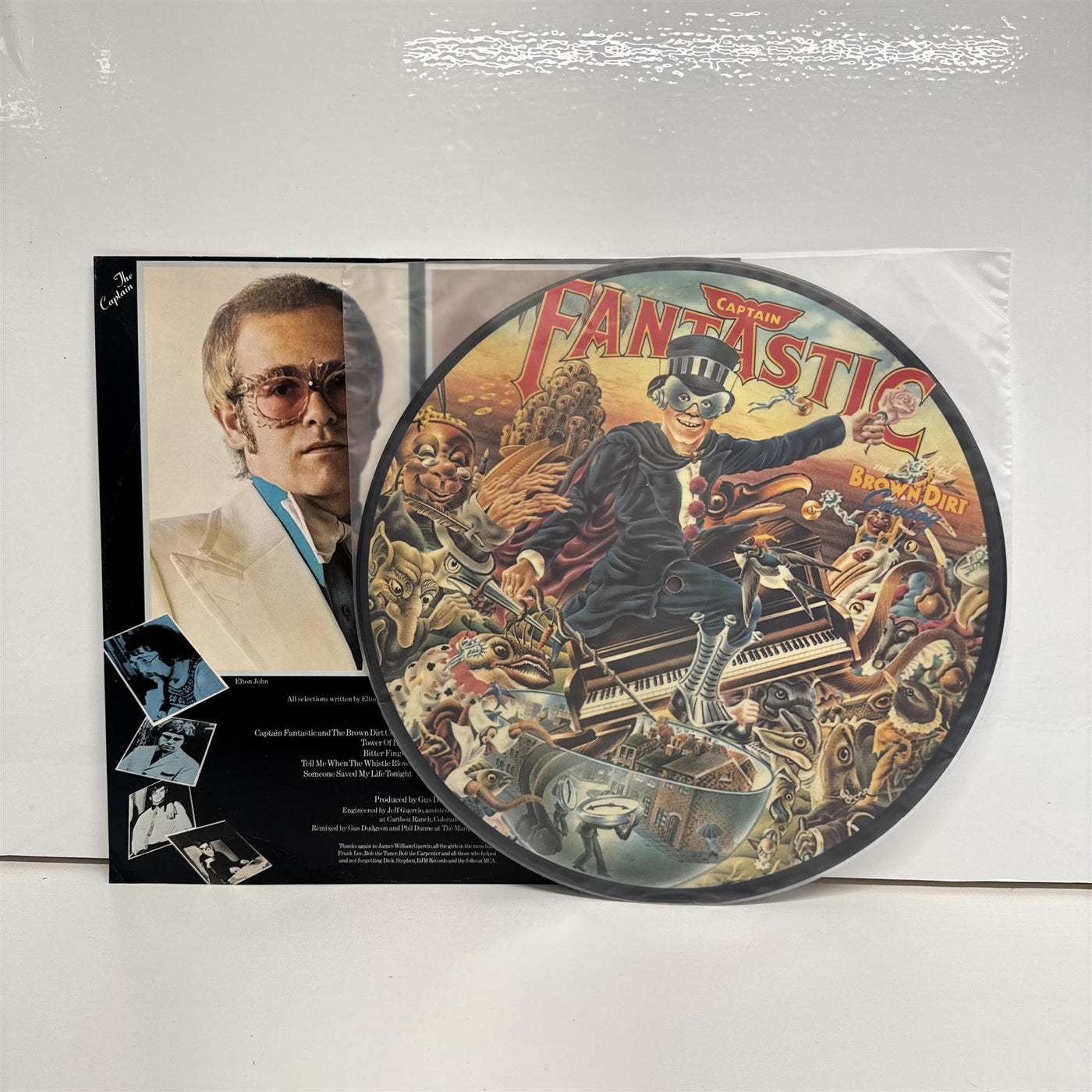 Elton John - Captain Fantastic And The Brown Dirt Cowboy Picture Disc Vinyl LP
