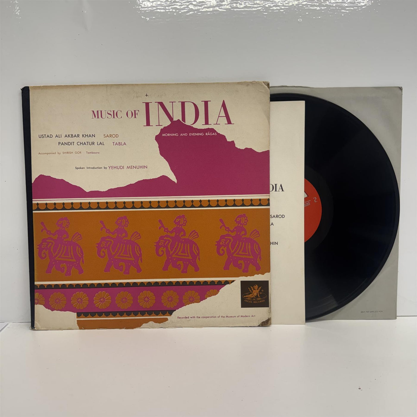 Ustad Ali Akbar Khan & Pandit Chatur Lal - Music Of India: Morning And Evening Rāgas Vinyl LP