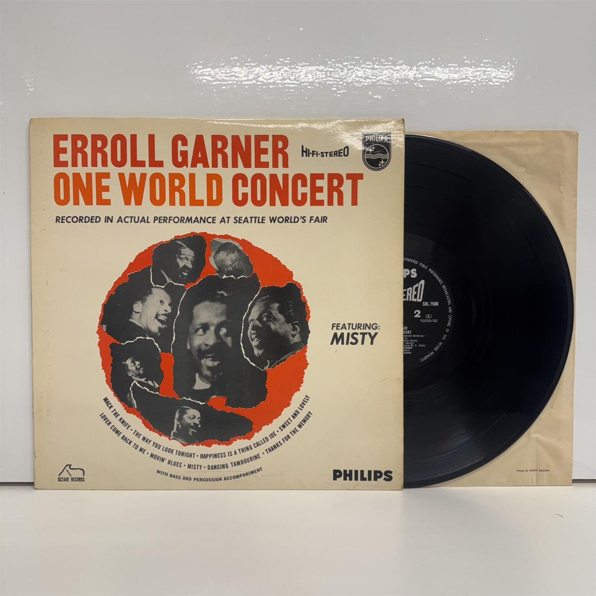 Erroll Garner - One World Concert Vinyl LP