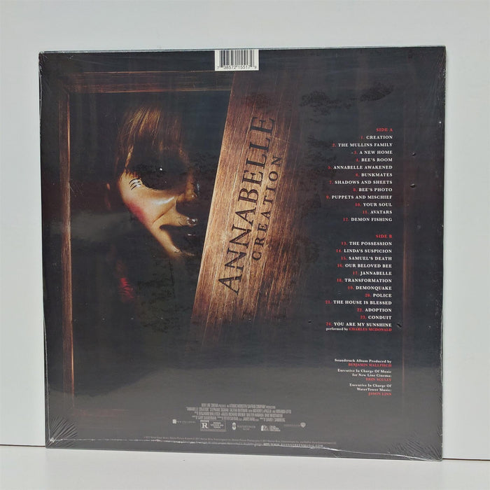 Annabelle: Creation (Original Motion Picture Soundtrack) - Benjamin Wallfisch Turned White With Fear Vinyl LP