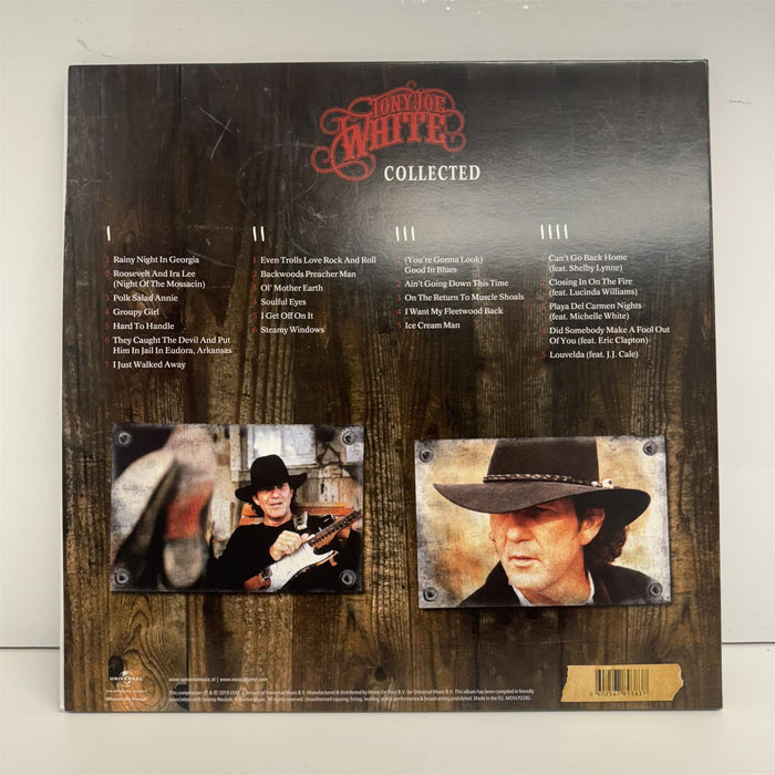 Tony Joe White - Collected Limited Edition 2x 180G Transparent Red Vinyl LP
