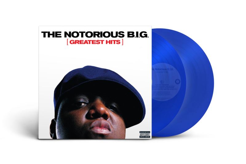 The Notorious B.I.G. - Greatest Hits 2x Translucent Blue Vinyl LP