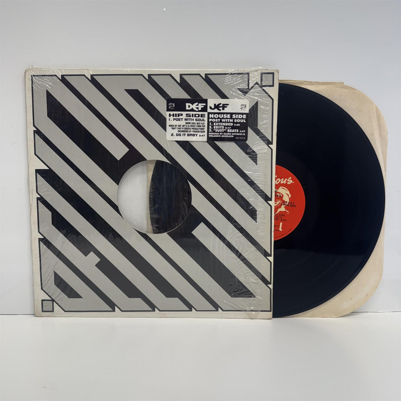Def Jef - Poet With Soul 12" Vinyl Single
