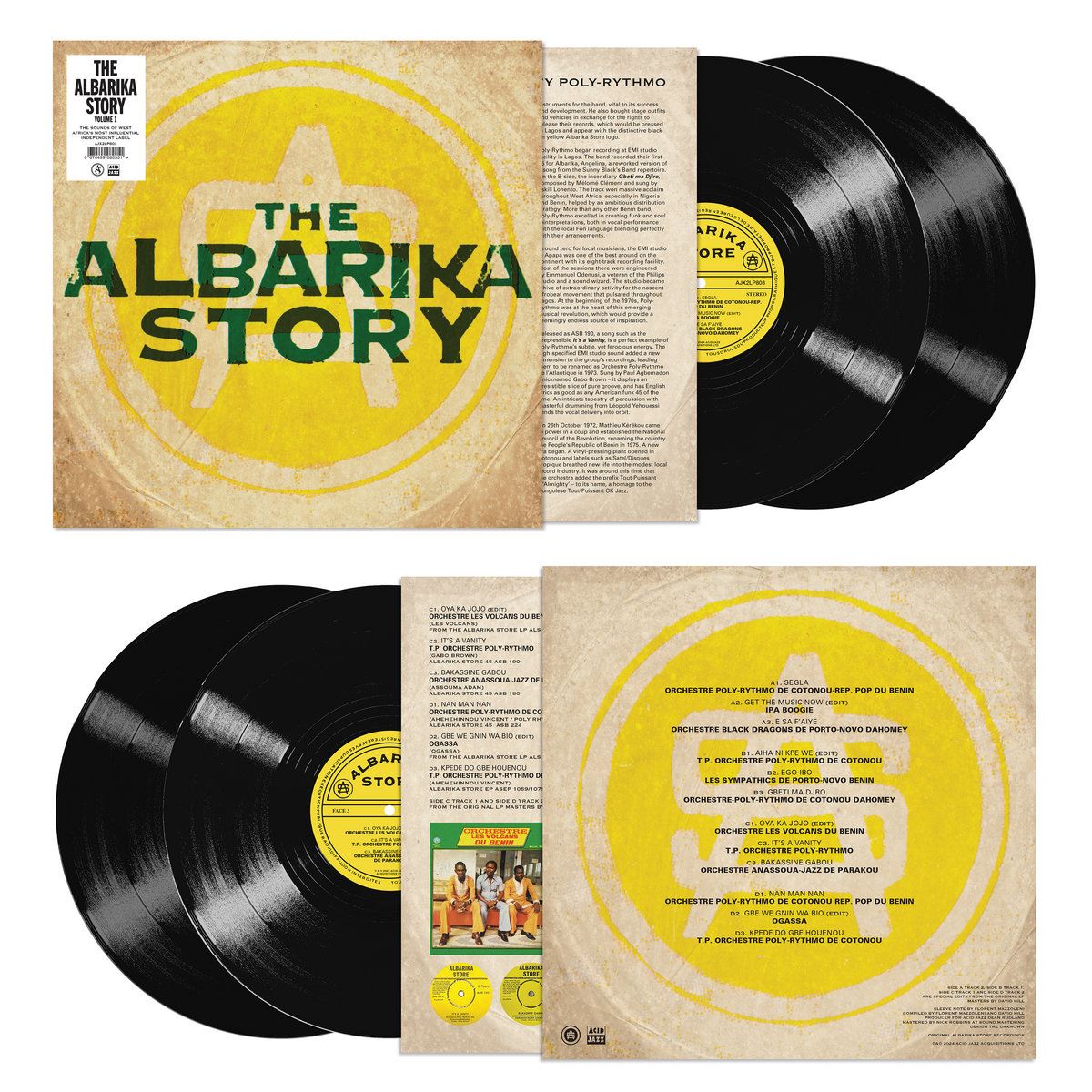The Albarika Story - V/A 2x Vinyl LP