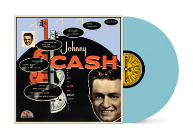 Johnny Cash - With His Hot And Blue Guitar National Album Day Blue Vinyl LP Reissue