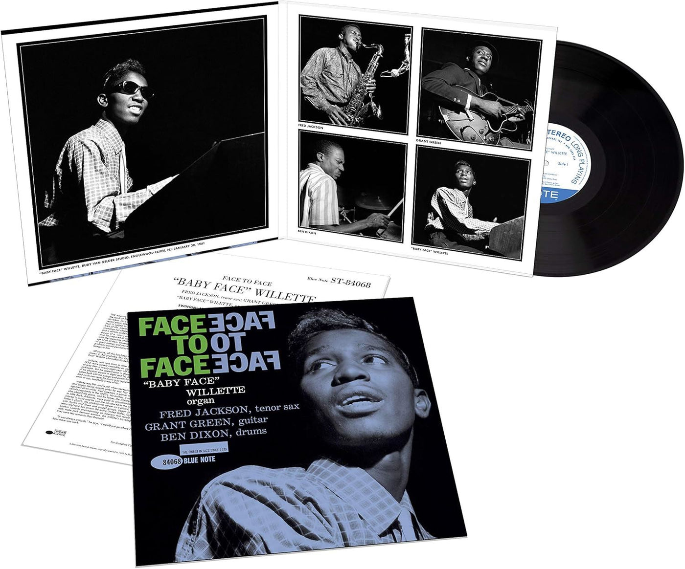 'Baby Face' Willette - Face To Face (Tone Poet) 180G Vinyl LP Reissue