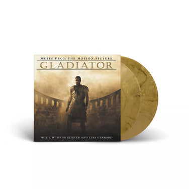 Gladiator - Music From The Motion Picture - Hans Zimmer & Lisa Gerrard 2x Gold Marbled Vinyl LP Reissue