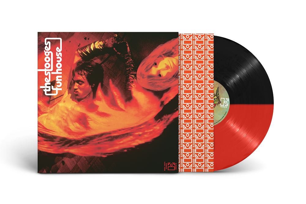 The Stooges - Fun House Red & Black Split Vinyl LP Reissue