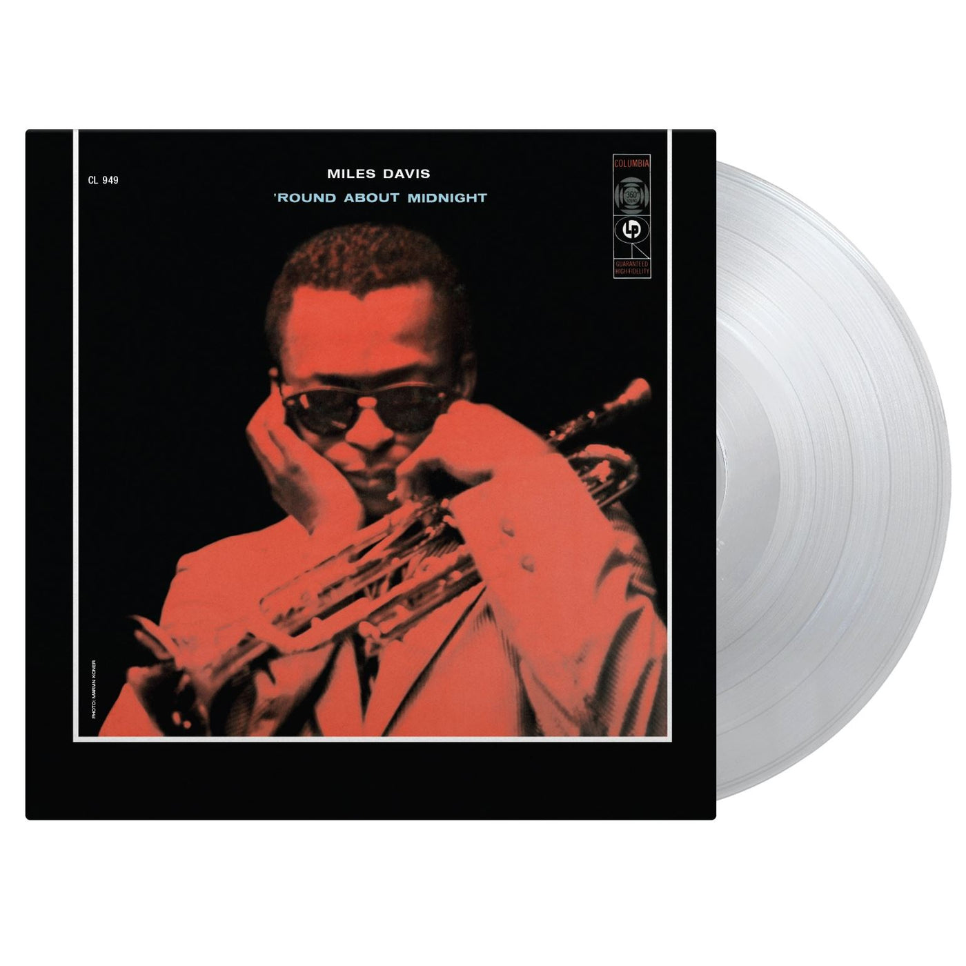 Miles Davis - Round About Midnight Limited Edition 180G Crystal Clear Vinyl LP Reissue