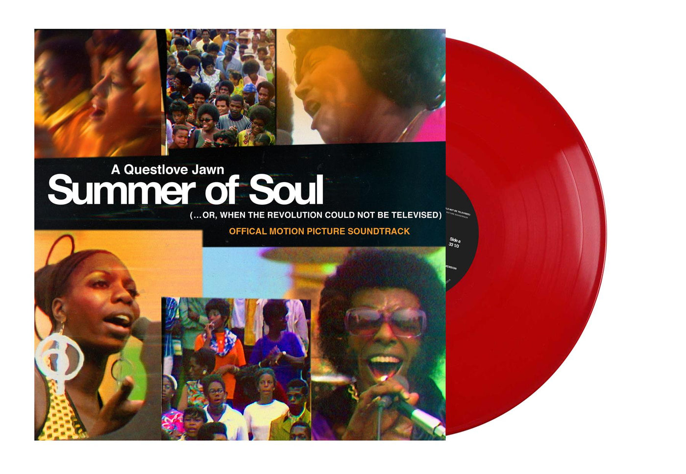 Summer of Soul (…Or, When The Revolution Could Not Be Televised) Original Motion Picture Soundtrack - V/A Indies Exclusive Apple Red Vinyl LP