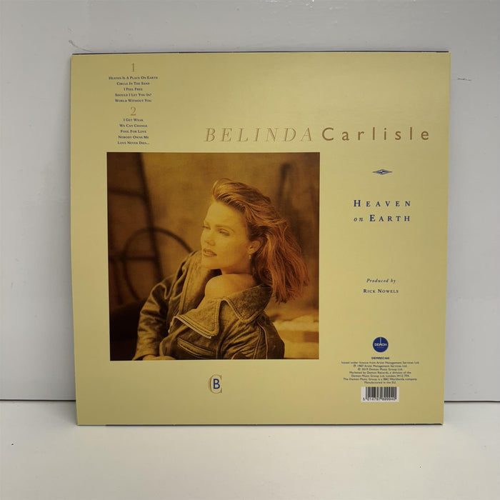 Belinda Carlisle - Heaven On Earth Limited Edition Heaven Blue Vinyl LP