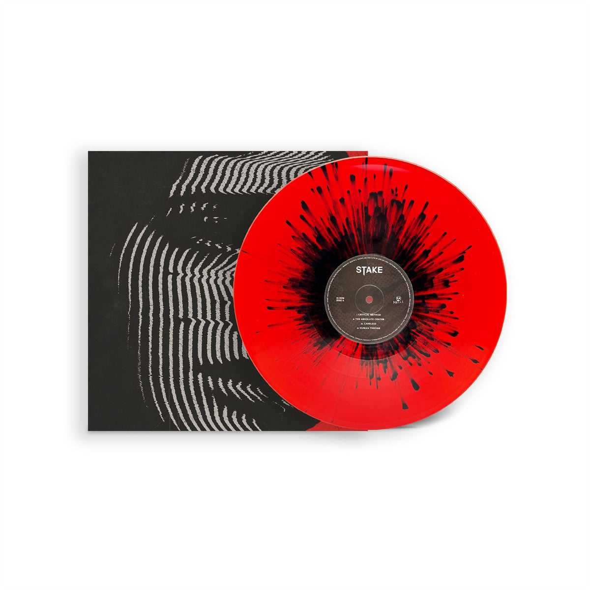 Stake - Critical Method Red & Black Splatter Vinyl LP