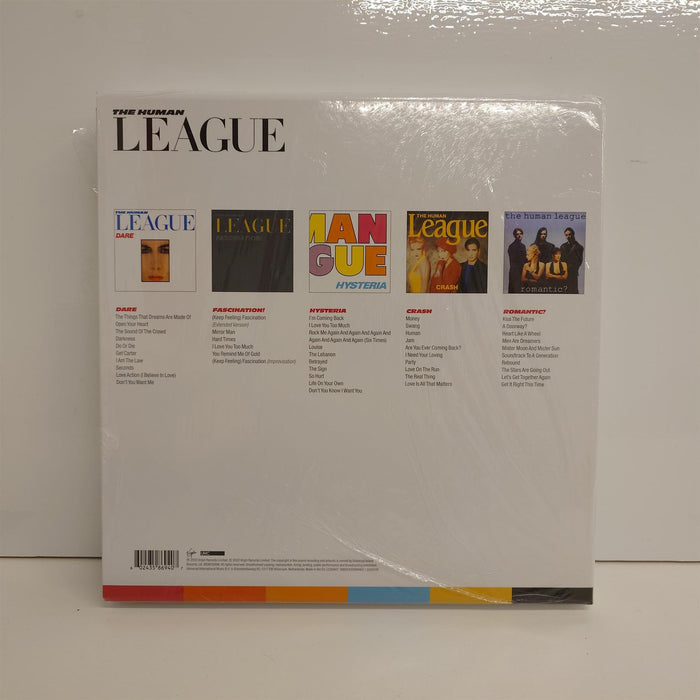 The Human League - The Virgin Years Limited Edition 5x Coloured Vinyl Box Set