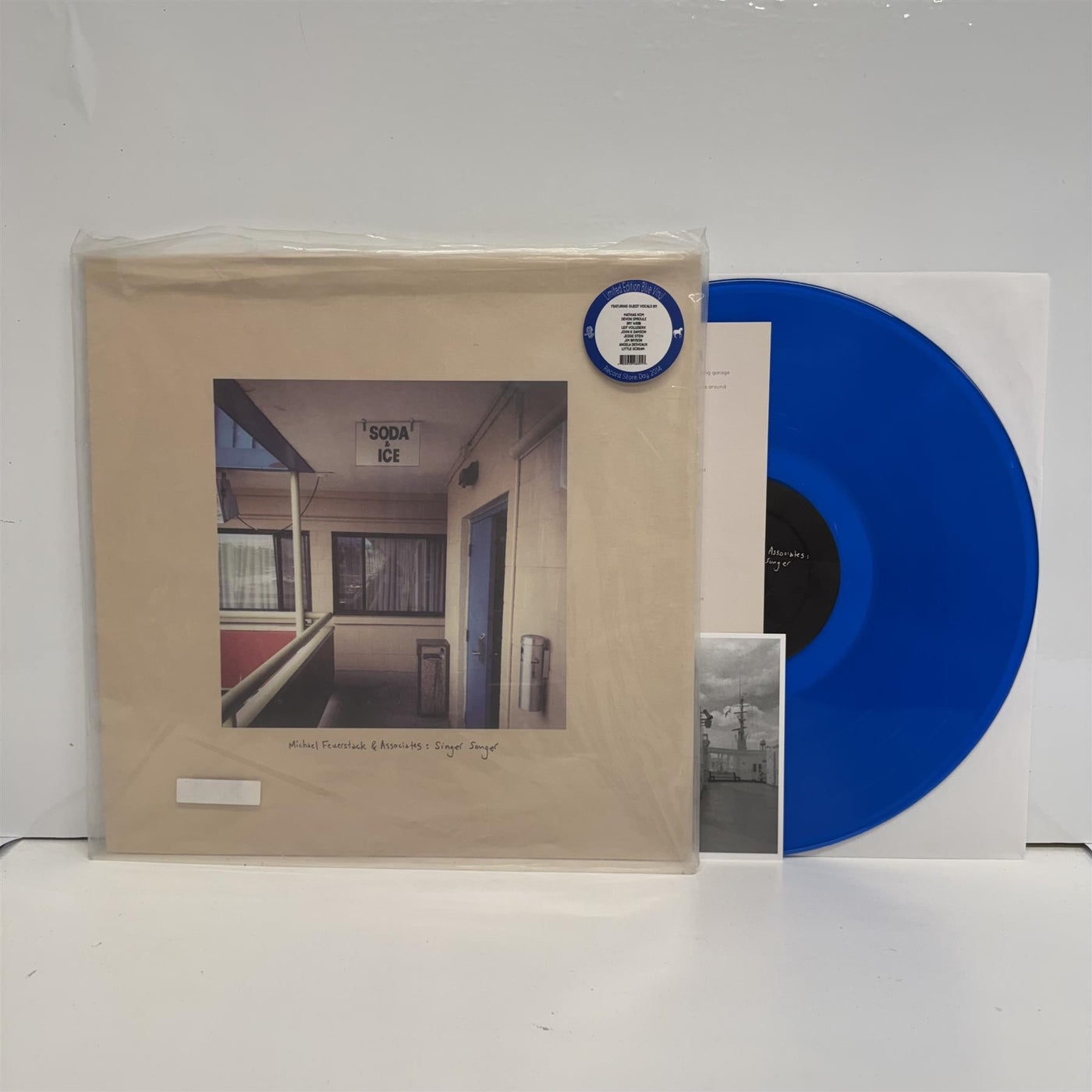 Michael Feuerstack & Associates - Singer Songer Translucent Blue Vinyl LP