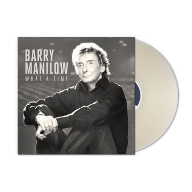 Barry Manilow - What A Time 2x Translucent Milky Clear Vinyl LP
