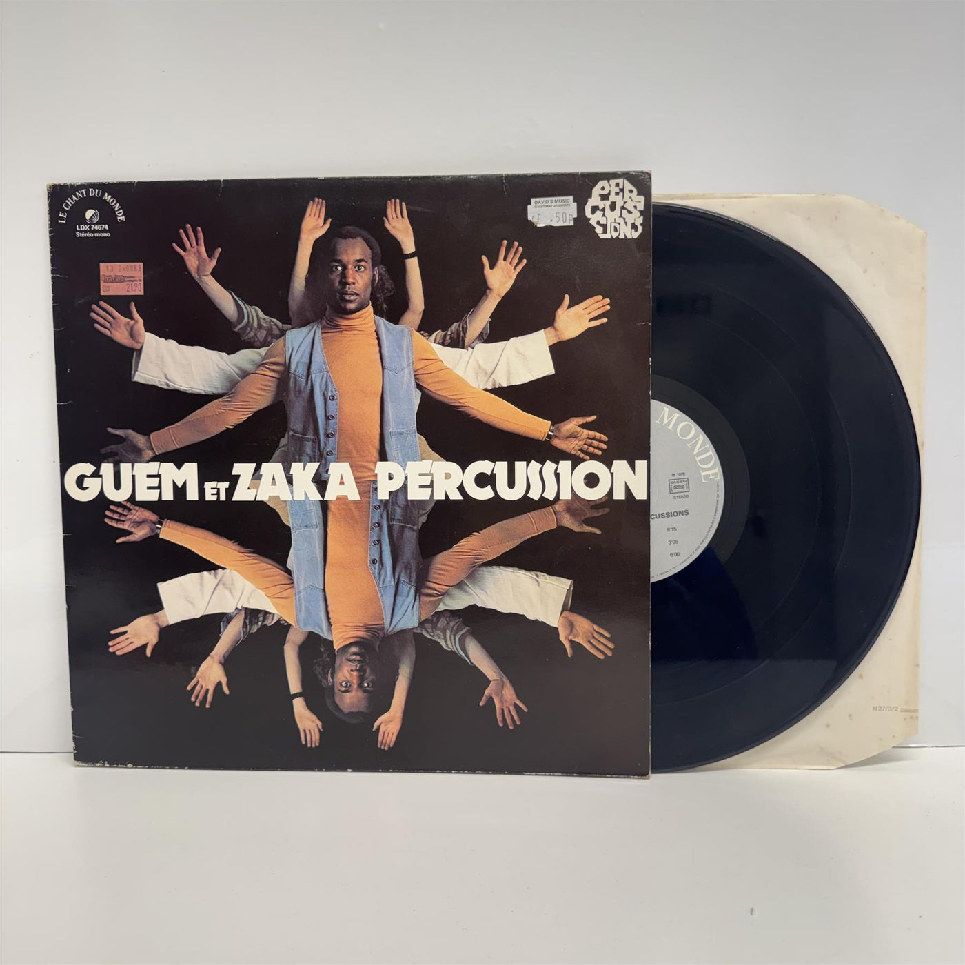 Guem Et Zaka Percussion - Guem Et Zaka Percussion Vinyl LP