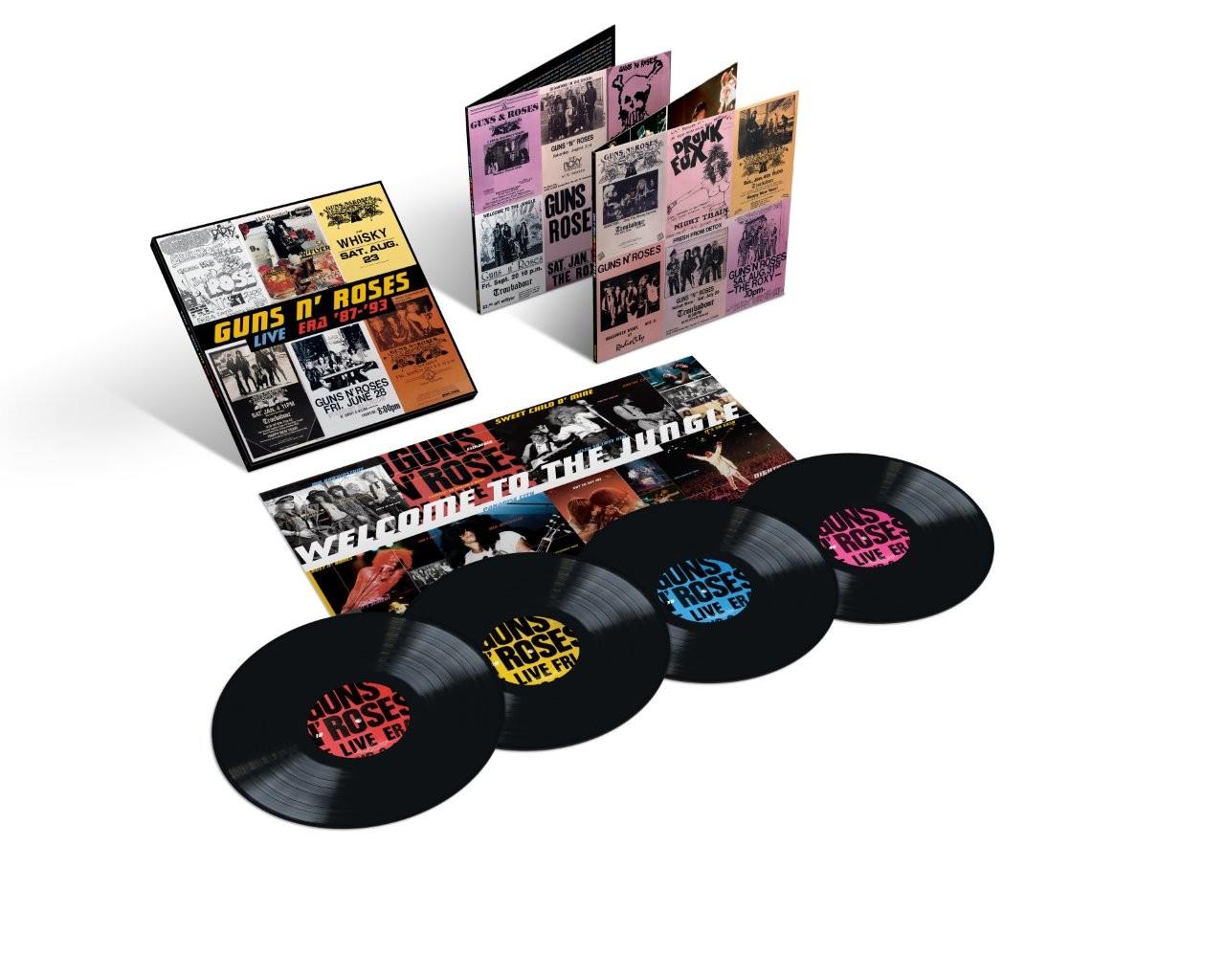 Guns N' Roses - Live Era '87-'93 4x 180G Vinyl LP Box Set