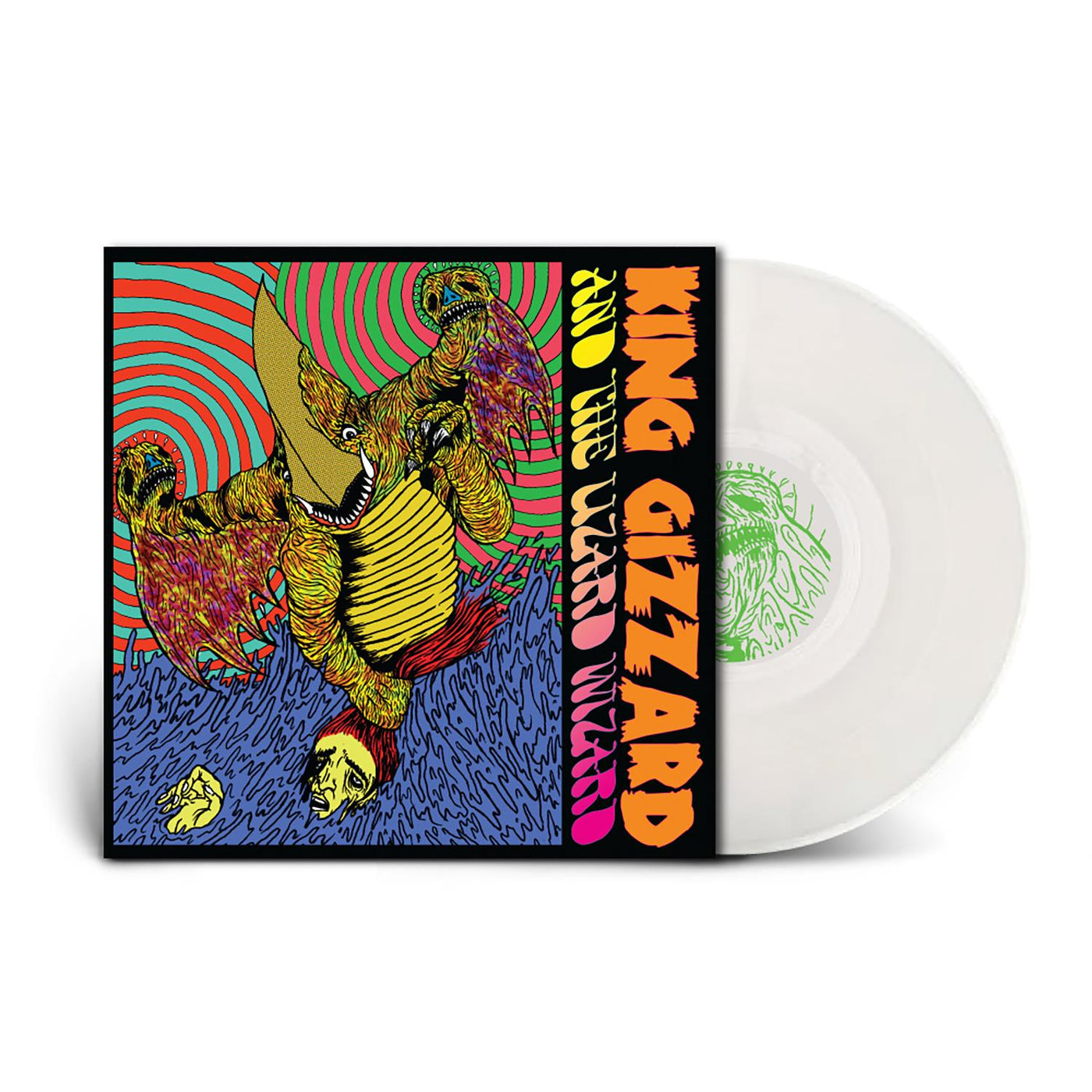 King Gizzard & The Lizard Wizard - Willoughby's Beach 12" 180G Crystal Clear EcoSonic Vinyl EP Reissue