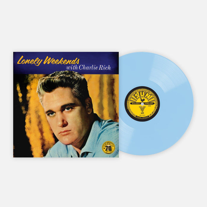 Charlie Rich - Lonely Weekends Sky Blue Vinyl LP Reissue