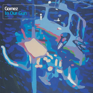 Gomez - In Our Gun 2x Blue Transparent Vinyl LP Reissue