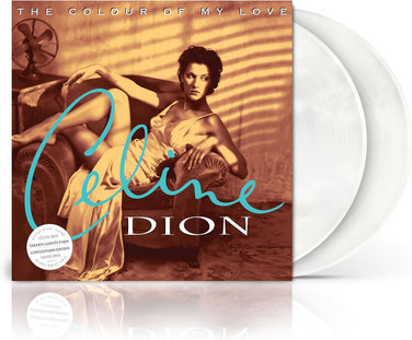 Céline Dion - The Colour Of My Love 2x Milky Clear Vinyl LP Reissue