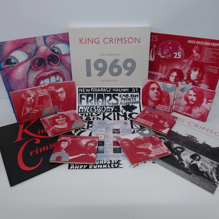 King Crimson - The Complete 1969 Recordings 20CD + 2DVD + 4Blu-Ray Box Set