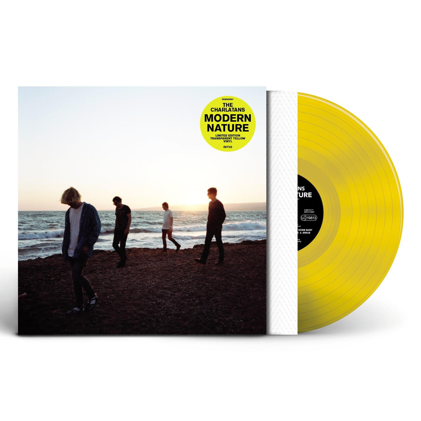 The Charlatans - Modern Nature Limited Edition Transparent Yellow Vinyl LP