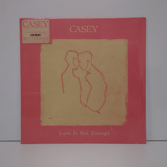 Casey - Love Is Not Enough Limited Edition Buttermilk Vinyl LP