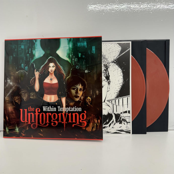 Within Temptation - The Unforgiving Limited Edition 180G Gold & Red Marbled Vinyl LP