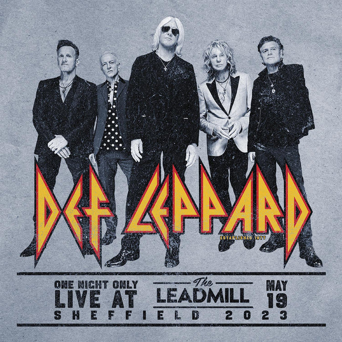 Def Leppard - One Night Only Live at The Leadmill Sheffield May 19 2023 2x Vinyl LP