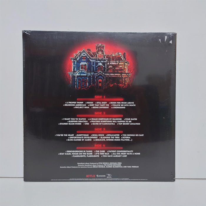 Stranger Things 4 · Volume Two (Original Score From The Netflix Series) - Kyle Dixon & Michael Stein Limited Edition 2x Clear / Red Vinyl LP