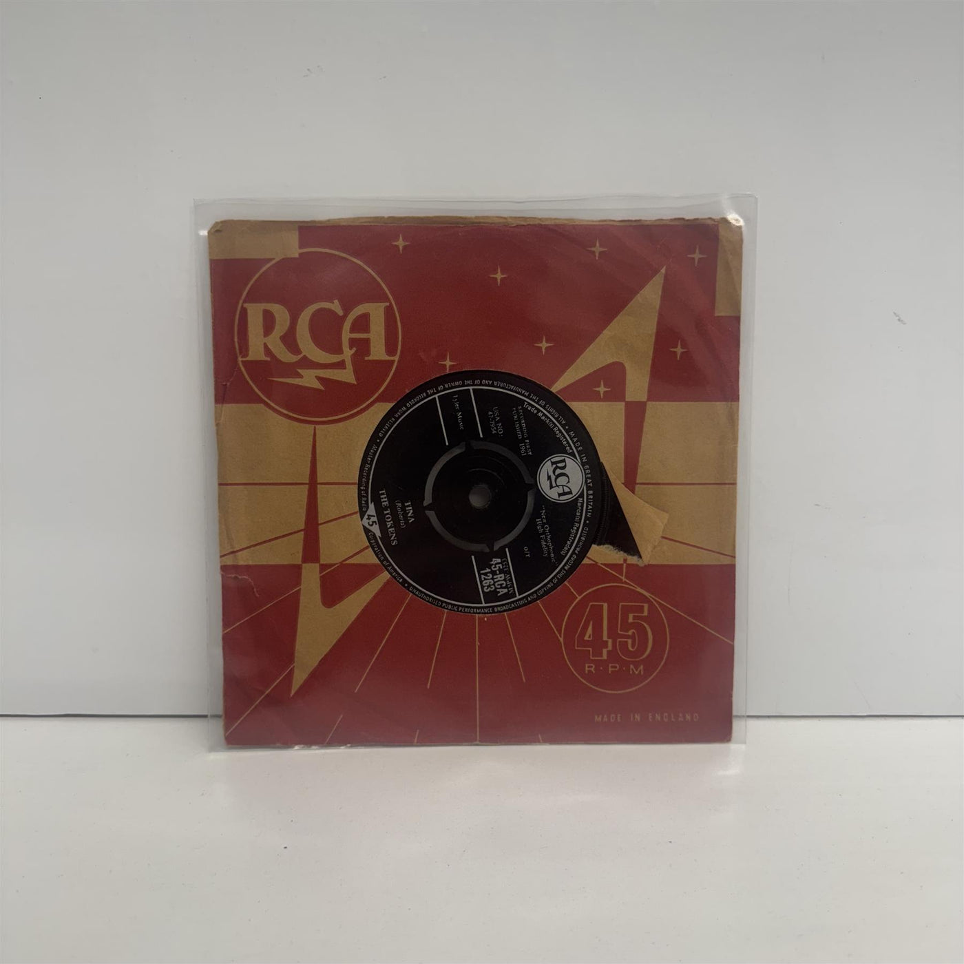 The Tokens - The Lion Sleeps Tonight (Wimoweh) 7" Vinyl Single